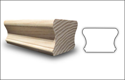Wood Mouldings - CHand Rail
